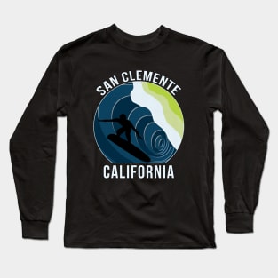 San Clemente California Long Sleeve T-Shirt